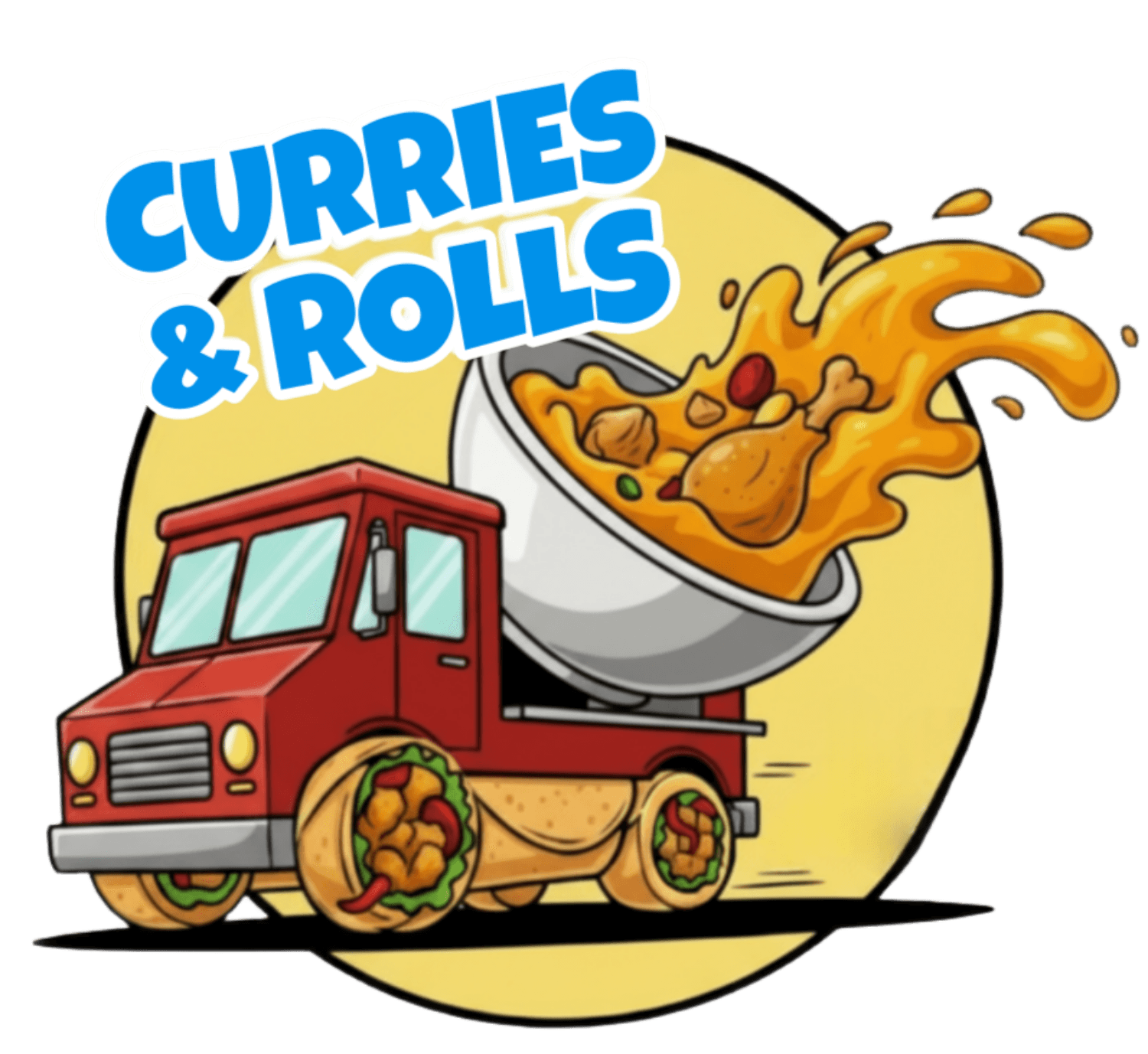 Curries & Rolls Logo