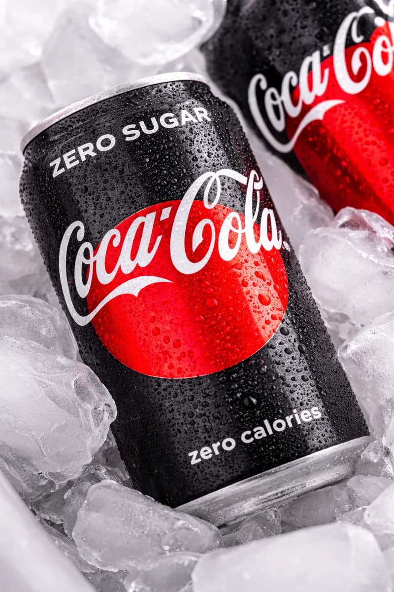 Coca-Cola Zero Sugar served chilled
