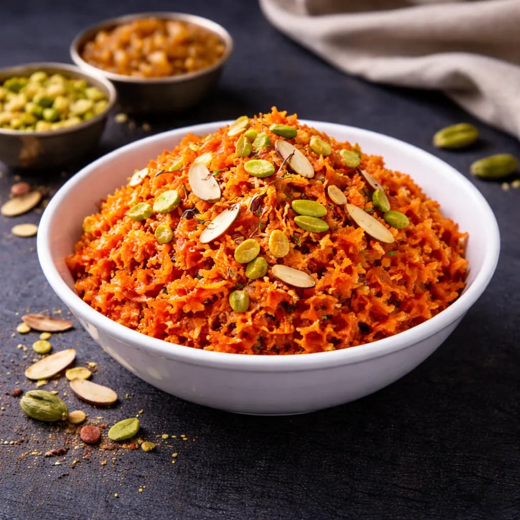 Gajar halwa dessert