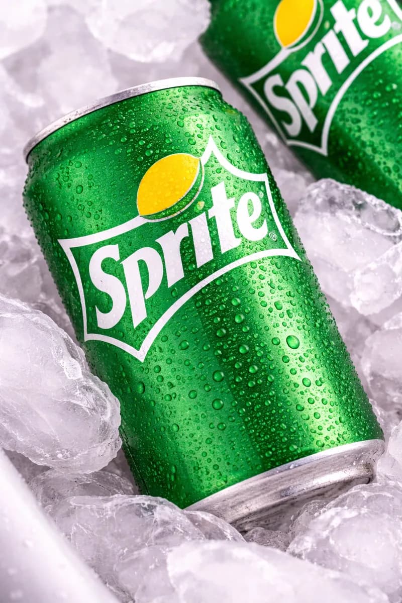 Sprite served chilled