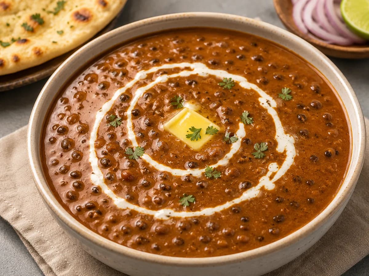 Dal makhni creamy black lentil curry
